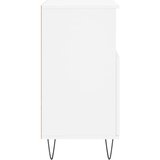 vidaXL Komoda bela 60x35x70 cm inženirski les | Shoptok.si