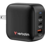 Verbatim Mini GaN Charger adaptar za putovanje 70 W 1x USB-A, 2x USB-C® Power Delivery 3.0, QC 3.0, QC 4+ brzi punjač, G | Eponuda.ba