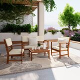 Ambia Garden LOUNGE GARNITURA akacija v celoti masivno | Shoptok.si