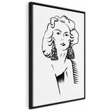  Slika - Romantic Blonde (1 Part) Vertical 60x90 U crnom drvenom okviru | shoptok.hr