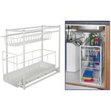 HI 2-nadstropni predalnik bele barve | Shoptok.si