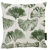 Butter Kings Pamučna jastučnica Ginkgo Biloba zelena i bijela, 50 x 50 cm | Shoptok.si