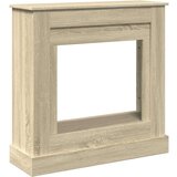 vidaXL Okvir za kamin sonoma hrast 90x30x90 cm inženirski les | Shoptok.si