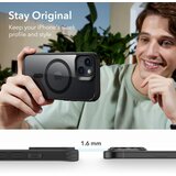 ESR Classic Hybrid HaloLock ovitek za iPhone 15 Plus - prozorno črna | Shoptok.si