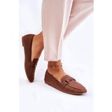 Kesi Suede loafers with decoration Brown Santi Cene