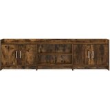 vidaXL ormar 168 x 33 x 47 cm Dimljeni hrast Konstruirano drvo | shoptok.hr
