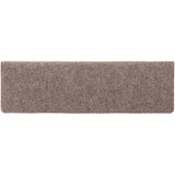  Prostirke za stepenice samoljepljive 20 kom 65x21x4 cm svijetlosmeđa pravokutni rub | shoptok.hr