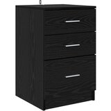  Noćni ormar Crni hrast 40 x 40 x 63 cm Konstruirano drvo | shoptok.hr