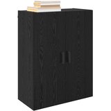  Ormar za montažu na zid 2 kom. Crni hrast 69,5 x 34 x 90 cm | shoptok.hr