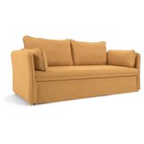 Kave Home Gorčično rumena raztegljiva sedežna garnitura 210 cm Tanit – | Shoptok.si