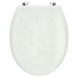 Poseidon WC deska Argos (MDF, Bela, Brez samodejnega spuščanja) | Shoptok.si