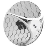 MikroTik LHG LTE kit VPN ruter sa 17dBi grid antenom 39cm i LTE modemom do 150Mb/s, outdoor IP54, LAN 10/100Mb/s PoE port + 24V injector, 64MB RAM, 1 x SIM, MTBF 22.8god, temp. -40°C÷60°C, RouterOS L3 Cene
