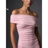 Sinsay Off-shoulder haljina s asimetričnim šavom | shoptok.hr