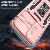 SUNSKY Hybrid Armor ovitek za Samsung A35 / A55, Rose Gold | Shoptok.si