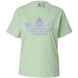 Adidas Majica 'MONOGRAM' svetlo zelena / vijolično modra