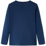  Dječja majica dugih rukava modra 128 | shoptok.hr
