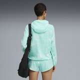 Puma Športna jakna 'Velocity' meta / bela | Shoptok.si