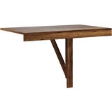  Sklopivi zidni stolić Boja dimljenog hrasta 100x60x56 cm drveni | shoptok.hr