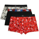 Cropp muški komplet od 3 para bokserica - Crvena 2888Z-33X | shoptok.hr