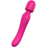 DREAMTOYS Vibes of Love Wand - punjivi, grijaći, masažni vibrator (ružičasti) | shoptok.hr
