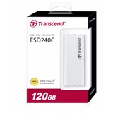 Transcend 120GB, External SSD, USB 3.1 Gen 2, Type C cene