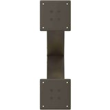  Noge kavne mize v obliki črke X 2 kosa 50x(30-31) cm jeklo, (22094571) | Shoptok.si