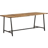 vidaXL Jedilna miza 180x90x75 cm trden mangov les | Shoptok.si