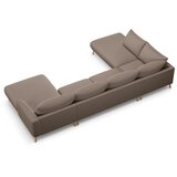 Micadoni Sivorjava kotna sedežna garnitura (v obliki črke "U") Naomi – | Shoptok.si