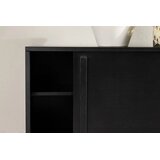 Venture Home TV komoda Lugo 40 × 45 × 180 cm, crna | shoptok.hr