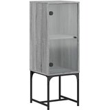  Bočni ormarić sa staklenim vratima boja hrasta 35 x 37 x 100 cm | shoptok.hr