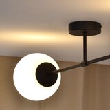  plafonski luster moon 2xE27/15W/230V crni | Eponuda.com