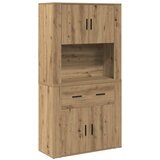  Highboard hrast artisan 80 x 33 x 150 cm Konstruirano drvo | Eponuda.com