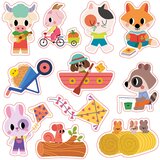 Janod knjižica z nalepkami za večkratno uporabo | shoptok.hr