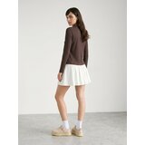 Sinsay Rebrasta bluza s dugim rukavima i ovratnikom | shoptok.hr