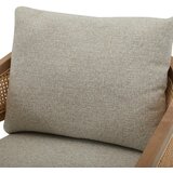 Livetastic FOTELJ, krem barve, bež les, tekstil | Shoptok.si