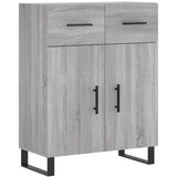  Visoka komoda siva sonome 69,5x34x180 cm od konstruiranog drva | shoptok.hr