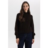 Defacto Relax Fit Half Turtleneck Sweater Tunic Cene