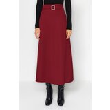 Trendyol Skirt - Burgundy - Maxi Cijene