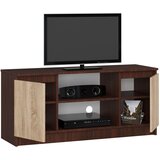 AKORD Tv Omarica, 2 Vrata In 1 Polica, Wenge/Hrast Sonoma, (5000331794) | Shoptok.si