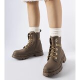 Gemre Brown boots with a chain Alcin Cijene