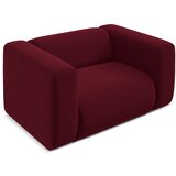 Makamii Bordo rdeč žameten fotelj Ekahi – | Shoptok.si
