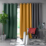 Douceur d intérieur Oker žuta zatamnjujuća zavjesa 135x240 cm Occult – | shoptok.hr