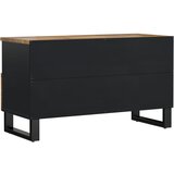 TV ormarić 80 x 33 x 46 masivno drvo manga i konstruirano drvo | shoptok.hr