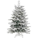  Umjetno božićno drvce s nogom Bijelo 150 cm PE i PVC | shoptok.hr