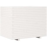  Vrtna sadilica bijela 90x60x72 5 cm od masivne borovine | shoptok.hr