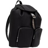 Calvin Klein Jeans Nahrbtniki WEBBING STRAP FLAP B?ACKPACK LV04F3645G Črna Cene
