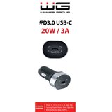 Winner Group - Punjač za auto 1x USB-C Power Delivery 20W crni | Eponuda.com
