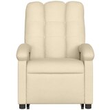  Naslonjač na podizanje od tkanine krem | shoptok.hr