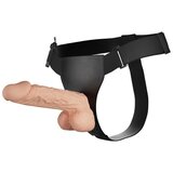 Penthouse Sexy Shop Vibrirajući strap on sa mekanim dildom Real Deal 24cm Cene