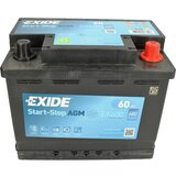 Exide AKUMULATOR 62AH 680A D+ AGM START&STOP Cene